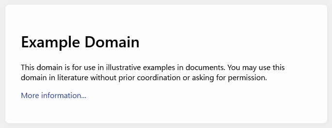 2025年10月10日以前のexample.comのカードデザイン表示